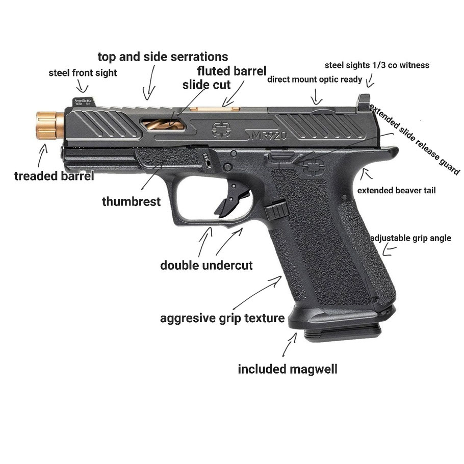 airsoft pistol components